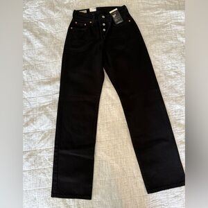 Levi's Black 501 90s Straight Jeans